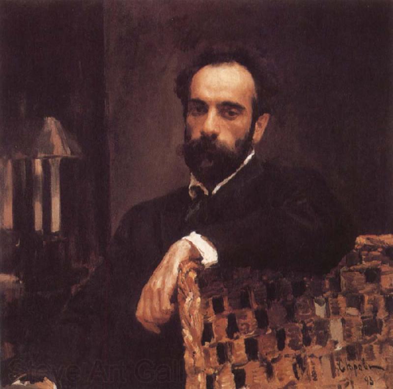 Valentin Serov Portrait of the Artist Isaac Levitan Spain oil painting art